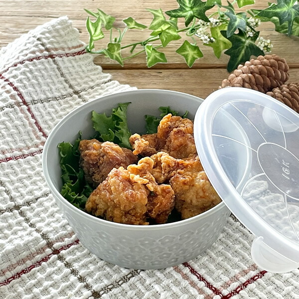 食器パック小鉢おしゃれ美濃焼ボウル煮物鉢サラダボウルスープボウルアウトレットカフェ風フルールフタ付き13.2cmボウル
