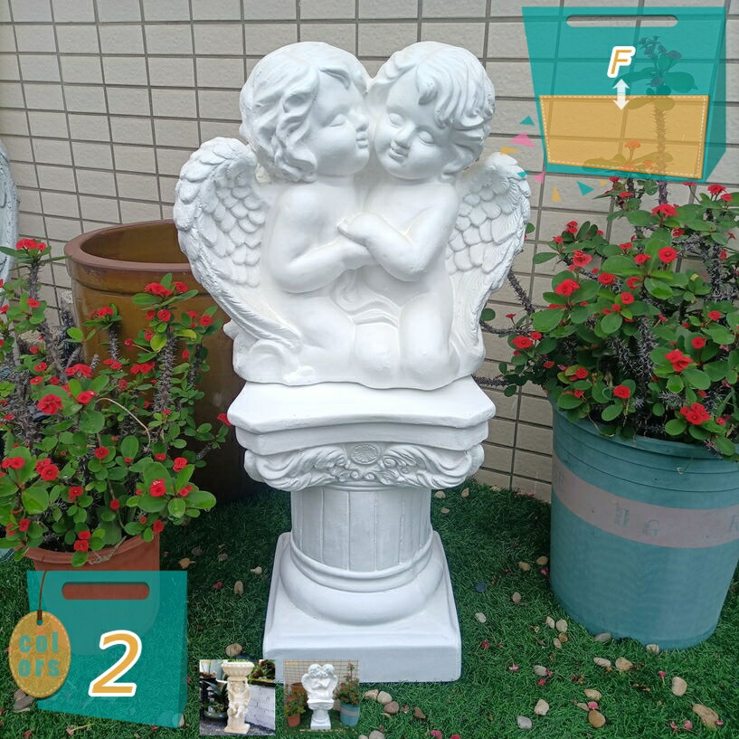 2000円OFF引き換え証 エンジェル 飾りつけ ガーデニング 飾りつけ 生まれ落ちる日差し上げ物 亭主もち エンジェルの飾りつけ 室内装飾 庭のオブジェ ガーデンオーナメント アンティーク風 意中の女 一緒になる祝する日 エンジェルのキャンドルスティックガーデニングかざり付けるかざり付ける庭内庭刻みつける mi-ya-ビスマス