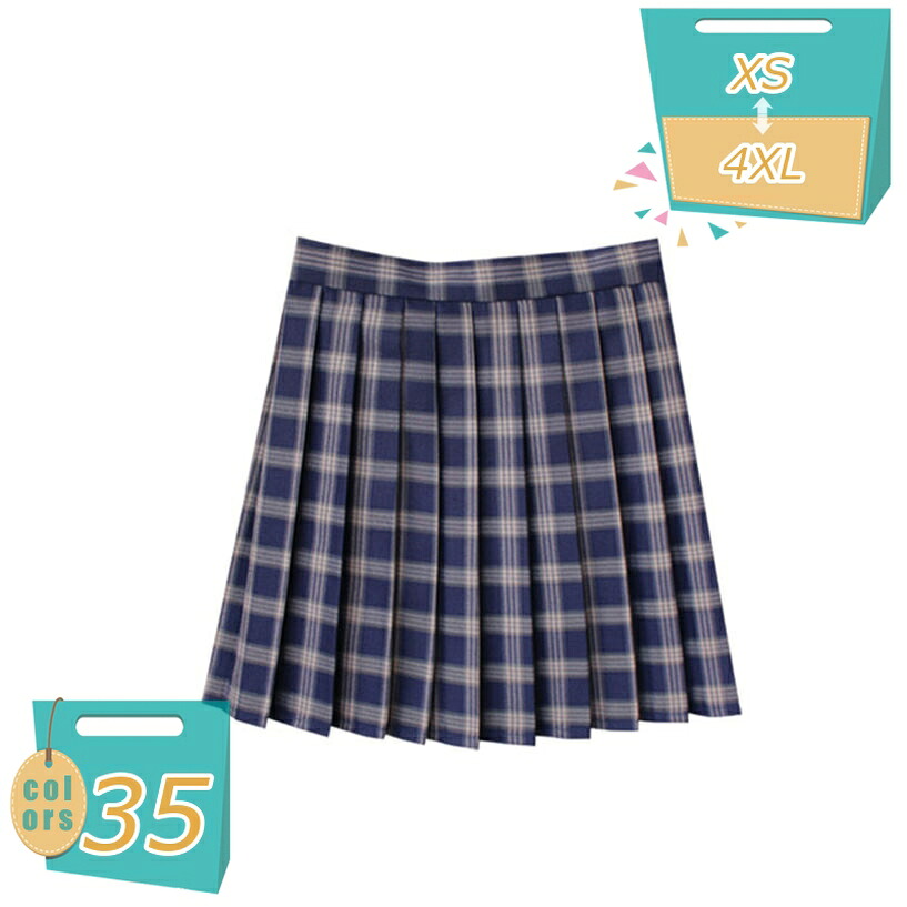 1000円OFFクーポン チェック柄 プリーツスカート ミニ 制服 スカート インナー付 無地 美脚 高見え ミニスカ Aライン フレア コスプ イベント 体育祭 学園祭 卒業式 文化祭 通学 ゴルフ テニス きれいめ セーラー服 かわいい プリーツスカート mi-ya-bi｜miyabicompany