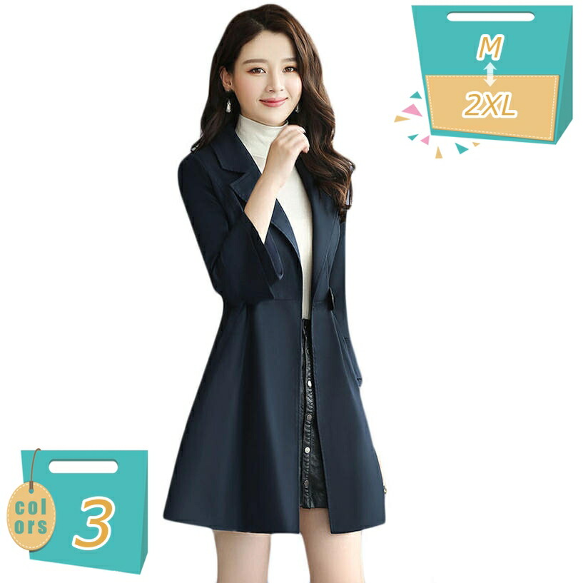 トレンチコート 春秋 スプリングコート 通勤 通学 きれいめ カジュアル 春 トップス コート ポケット付き 洋服 アウター ゆったり 長袖 秋物 春物 韓国 ファッション カジュアル ジャケット ショートアウター mi-ya-bi