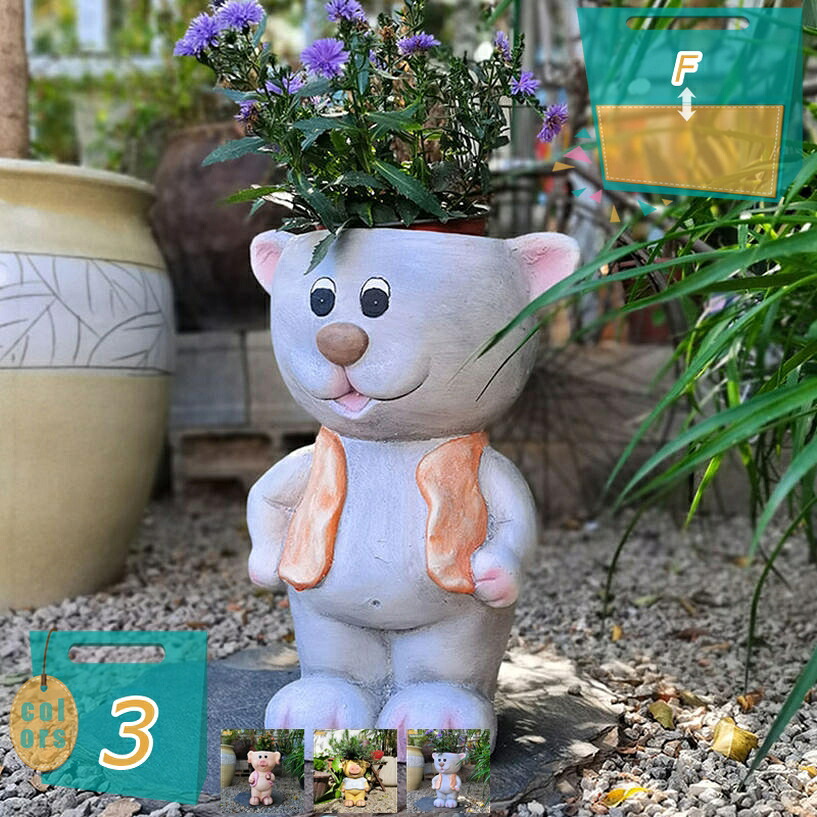 1000円OFFクーポン ガーデニング 動物 植木鉢 庭 置物 インテリア オブジェ ガーデン オーナメント ぶた 彫像 屋外 装飾品 庭の装飾 かわいい 置き物 芝生 玄関 階段 プレゼント ガーデン置物 ガーデンオブジェ 北欧 誕生日の贈り物 ギフト mi-ya-bi｜miyabicompany