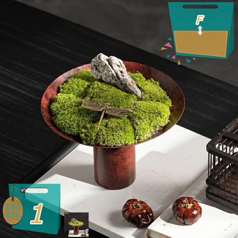 1000円OFFクーポン 人工苔 鉢植え フェイクグリーン 人工植物 インテリア リビング 玄関 おしゃれ 部屋 記念日 ホーム パーティー 店舗ディスプレイ 造花アレンジメント 水やり不要 テーブルトップ装飾 茶室飾り ギフト mi-ya-bi｜miyabicompany