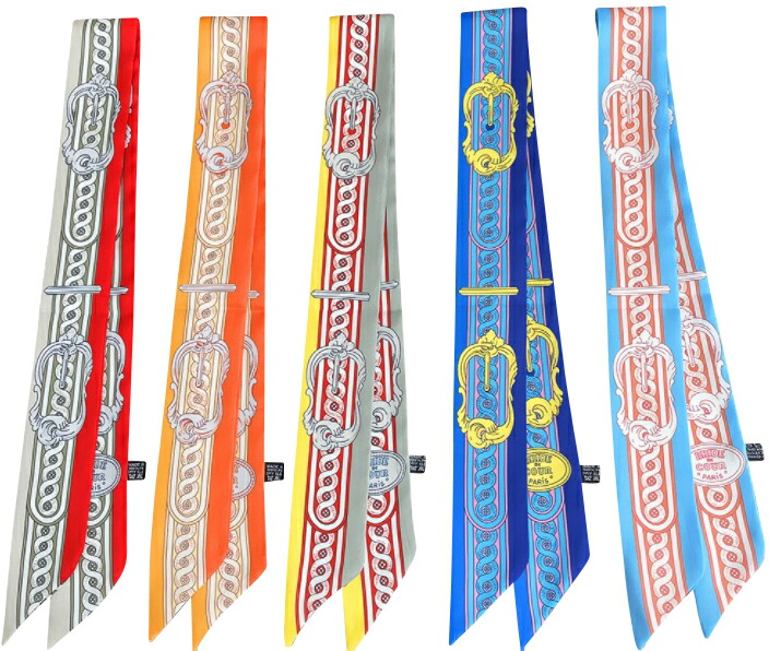 楽天市場】【未使用品】 エルメス ツイリー コリエドシアン リミックス