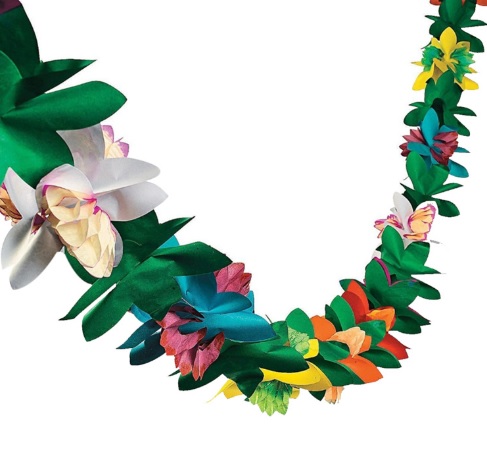 楽天市場 トロピカルフラワーガーランド結婚式 婚礼飾り 二次会ペーパーディスプレイサマーバケーションガーランド ディスプレイインテリア安い簡単模様替えカラフル 北欧キッズルーム子供部屋でんぐり紙 Miami 5th Avenue