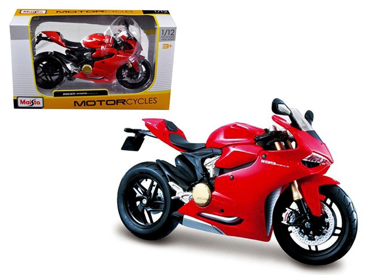 マイスト 1/12 ドゥカティ パニガーレ 赤 レッド Ducati 1199 Panigale Red オートバイ Motorcycle バイク Bike Model 11108 Maisto|M.I.B.store