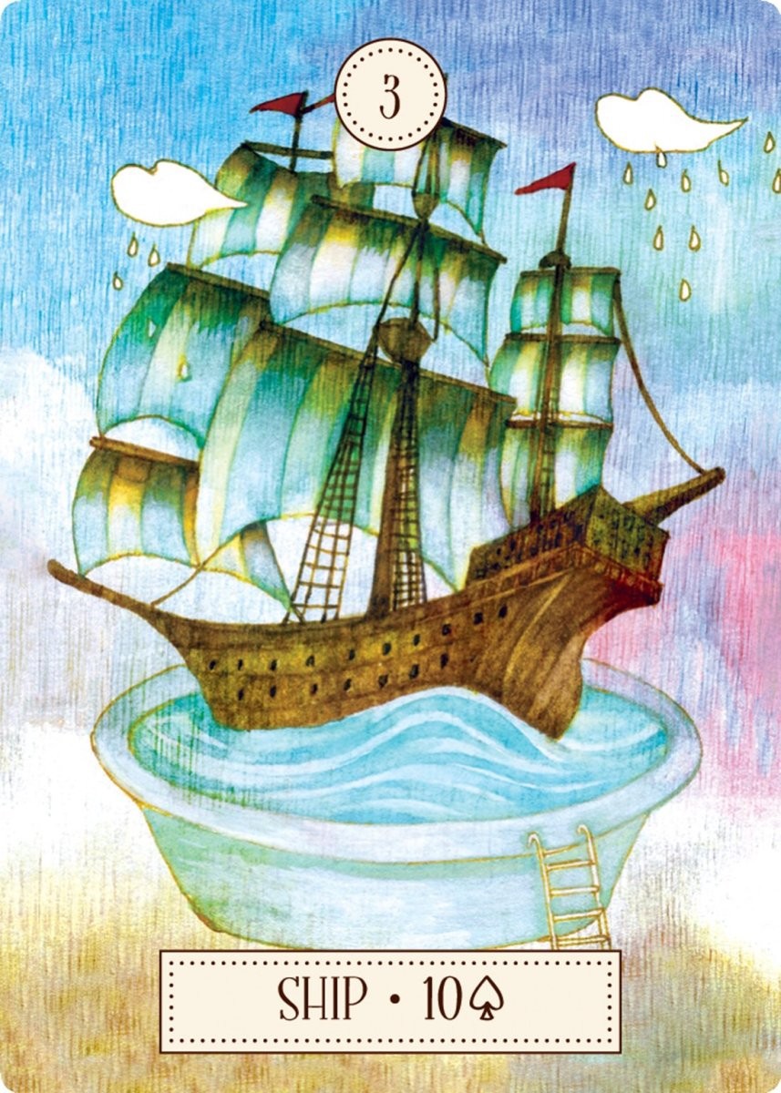 ルノルマンカード ドリーミング ウェイ ルノルマン Dreaming Way Lenormand 占い タロット カード ❤️大人気❤️タロットカード ドリーミングキャット ネコ 猫 ねこ 占い オラクル