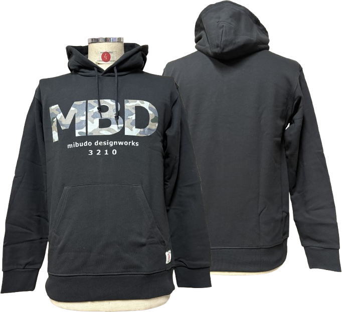 【即配ブラックＬサイズ】 【20%OFFクーポン対象品 最大P47倍セール】 和柄プルパーカー「迷彩-ＭＢＤ-」 9,350円