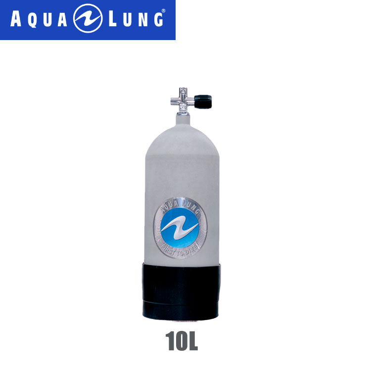 予約受付中 [ AQUALUNG ] アクアラング 10L メタリコンタンク（19.6Mpa、188φ）（K2バルブ付き）｜エムアイシー２１（mic21）