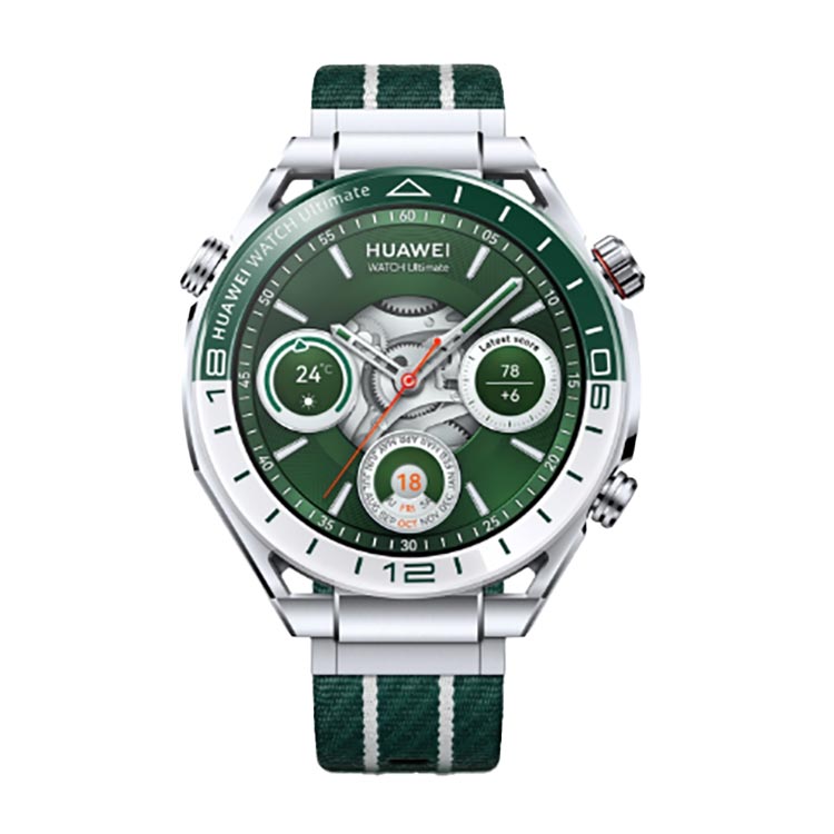 [ HUAWEI ] 毛皮通い路 HUAWEI WATCH Ultimate Green 55020DSE 1.5inLTPOAOLED 最大限度14昼日なか駆動動力 GPSスマートウォッチ WDS-B19