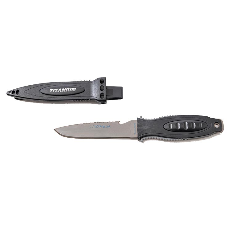 [ PRODIVE ] TITANIUM KNIFE チタニウム九寸五分 K1-C95T-BK