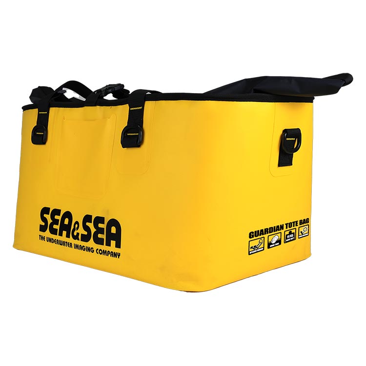 [ SEA\u0026SEA ] ウォータープルーフメガトートバッグ YELLOW SUB MEGA TOTE 12510