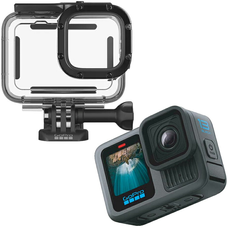 [ GoPro ] ゴー労働者階級 HERO13 Black CHDHX-131-FW + ダイブハウジング ADDIV-001 日本定め事品
