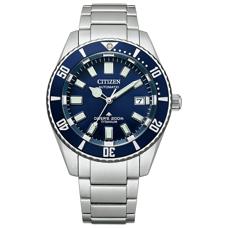 シチズン CITIZEN PROMASTER（プロマスター） MARINEシリーズ メカニカルダイバー200m メタルバンド NB6021-68L｜エムアイシー２１（mic21）