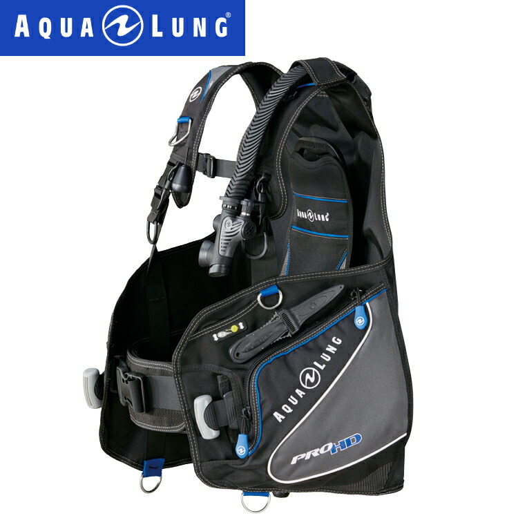 AQUALUNG アクアラング ダイビング 器材 PRO HD BC プロ BK BL 325310 お歳暮