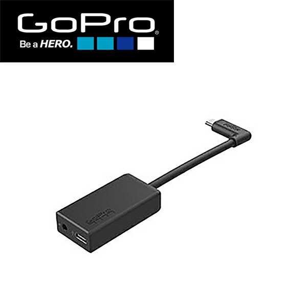 楽天市場】【GoPro公式】ゴープロ プロ3.5mm マイクアダプター
