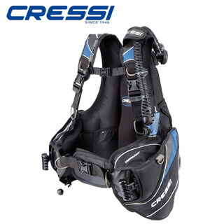 [ cressi ] クレッシー Travelight B.C トラベライト 青色