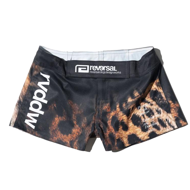 [ reversal ] リバーサル rvddw LEOPARD FIGHT SHORTS rv23aw805｜エムアイシー２１（mic21）