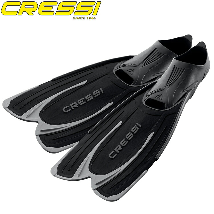 シュノーケル フィン Cressi クレッシー AGUA FIN ブラック オリジナル