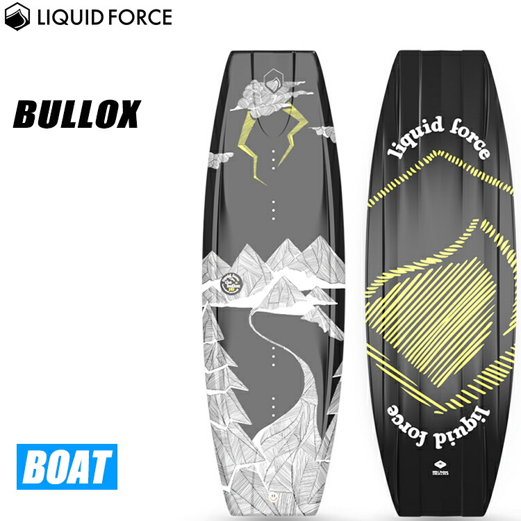 [ Liquid Force ] リキッドフォース 2024年モデル BULLOX ウエイクボード｜エムアイシー２１（mic21）