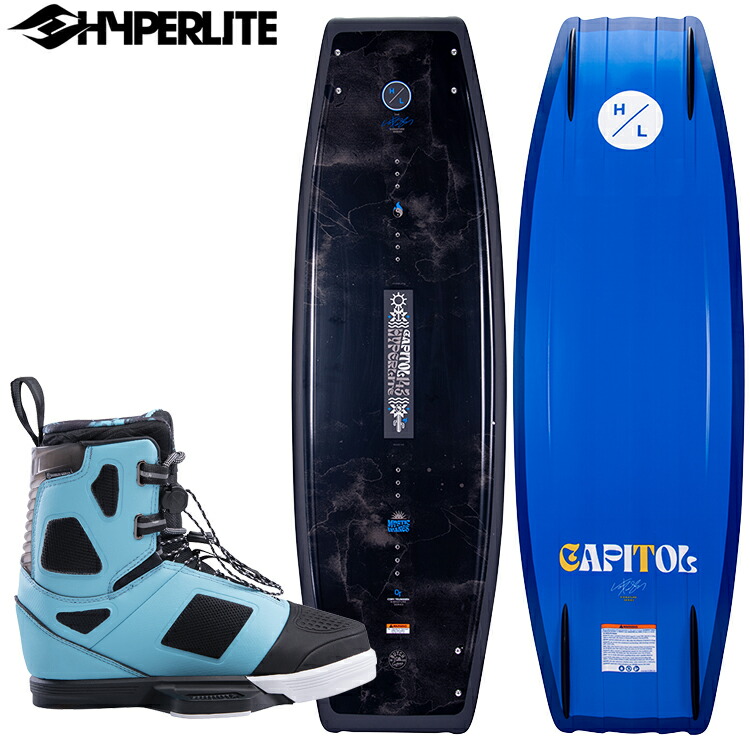 [ HYPERLITE ] ハイパーライト CAPITOL ウエイクボードセット