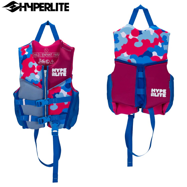 [ HYPERLITE ] ハイパーライト 2024年モデル Girls Child Indy Vest 女の子向けキッズ用ベスト｜エムアイシー２１（mic21）