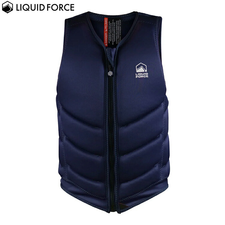 [ LIQUID FORCE ] リキッドフォース CORE COMP VEST [Navy] 力くらべ より良い ウエイクボード用生命現象上衣 ウェイク ライジャケ Wake Board SUP サップ カヤック 米国海兵隊員余暇