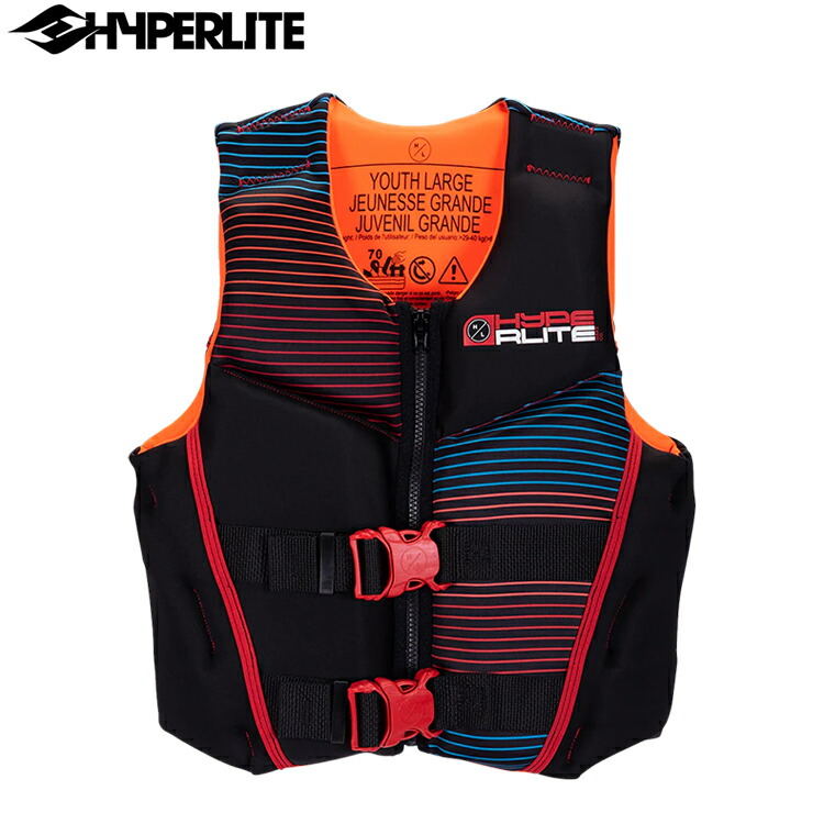 [ HYPERLITE ] ハイパーライト Boys YOUTH Indy CGA Vest LARGE お坊っちゃん向けキッズ用より良い ウエイクボード ジェット機スキーの板 生存期間上衣 水上自動二輪車 ウェイク 波乗り ボーイズ インファント 若い衆 お坊っちゃん