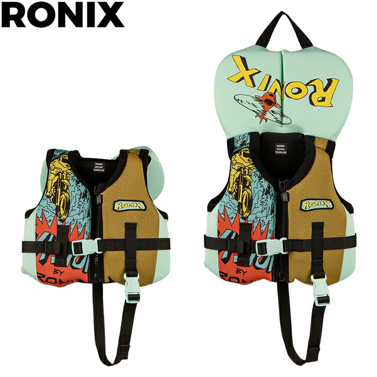 [ RONIX ] ロニックス VISION BOYS CGA TODDLER VEST お坊っちゃん用 ウエイク より良い ウエイクボード ジェット機スキーの板 生存期間上衣 水上自動二輪車 キッズ 赤ちゃん用 視力 チャイルド ボーイズ