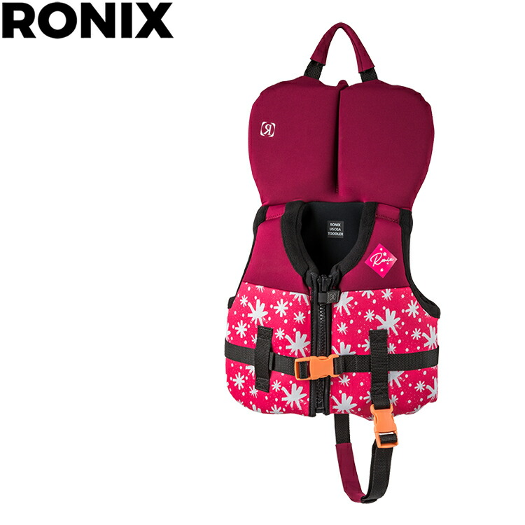 [ RONIX ] ロニックス LAGUNA GIRL\u0027S CGA TODDLER VEST お坊っちゃん用 ウエイク より良い ウエイクボード ジェット機スキーの板 生存期間上衣 水上自動二輪車 キッズ 赤ちゃん用 ラグナ チャイルド ガールズ 若い衆
