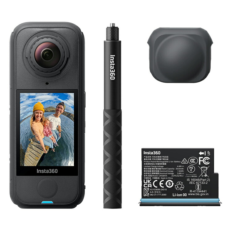 [ Insta360 ] Insta360 X4 Air クランク一揃いの道具 8K 360° 動き写真機
