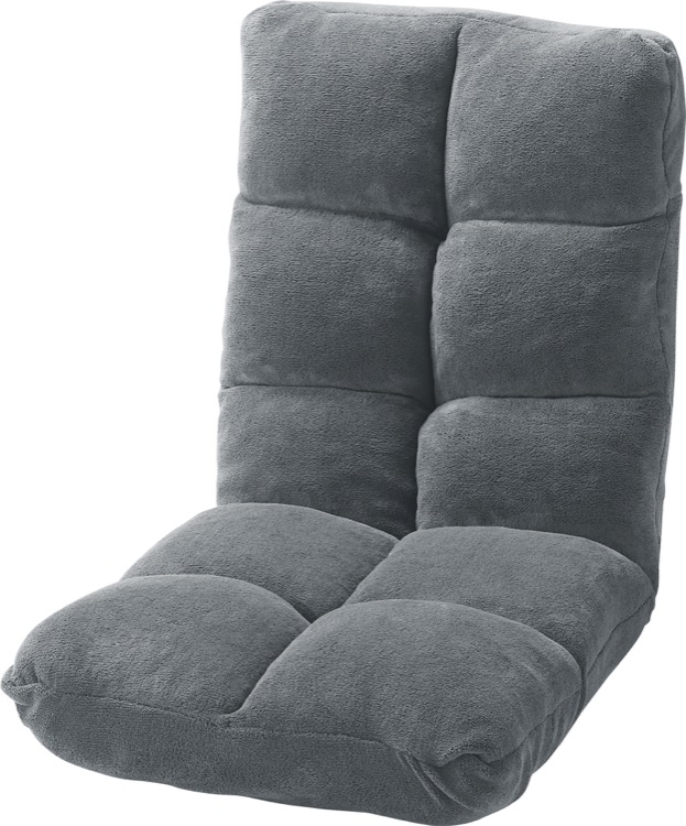 楽天市場】リクライナー 幅42cm もこもこ 座椅子 リクライニングソファ