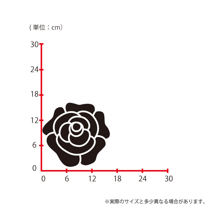 楽天市場 ウォールステッカー Mサイズ バラ 花 上品 花びら マーク 花びら スイッチ コンセント 小さい 人気 かわいい 面白い シルエット シール Diy デコレーション 転写 インテリア 剥がせる リフォーム プレゼント 飾り付け インテリア 子供部屋 壁紙シール Mic楽天