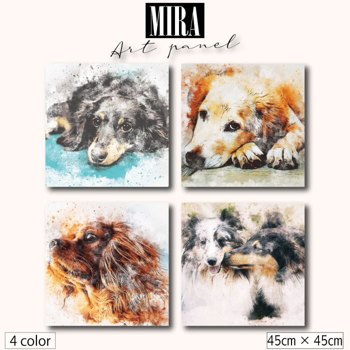 アクリル画 ミニチュアダックス  犬 動物 yko-storeyk_og2239