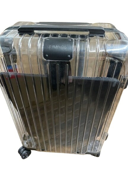 RIMOWA x OFF-WHITE/リモワ x 象牙色/Essential 53/エッセンシャル53/VIRGIL ABLOH/ヴァージルアブロー/電気容量37L/2018SS/カクテルドレスルー/スケルトン/せつ然たる/メンズ/レディース/ブート容れもの/キャリーケース/旅行バッグ/旅行/旅する/83290004/サルサ