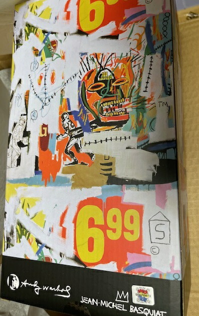 楽天市場】MEDICOM TOY BE@RBRICK Andy Warhol × JEAN-MICHEL BASQUIAT