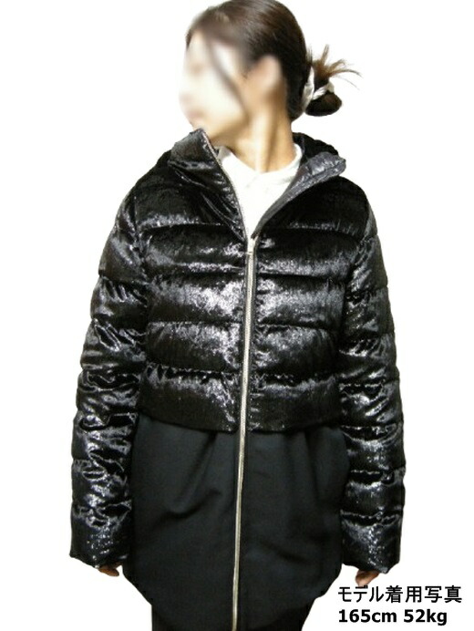 【HERNO/地獄ノ/ベロアダウンコート/落ちこむ上衣/異原料品うつり変わりし/PI1064G 33600/9300】【キッズ/KIDS/お嬢さん/レディース/成年者着付ける可/黒いこと/大きさ14A(レディースL-XL好いかげんに】