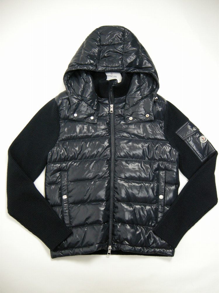 【楽天市場】【MONCLER/モンクレール/MA-1型ニットダウンジャケット/ニットダウンパーカー】【メンズ/2019-2020AW/秋冬