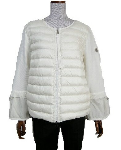 楽天市場】【MONCLER/モンクレール/スウェット切替ダウンジャケット ...