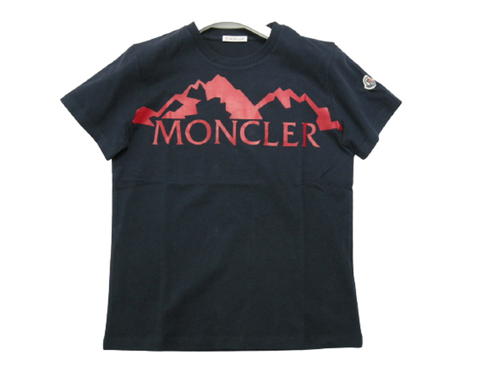 関税送料込 MONCLER モンクレール ネックラインロゴ Tシャツ MONCLER】ネックラインロゴTシャツ☆5色 (MONCLER/Tシャツ