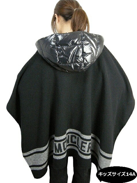 モンクレール　MANTELLAマンテラ　ダウン入りフード付きウールニットポンチョ 楽天市場】MONCLER モンクレール CAPE ケープ ポンチョ ジップ