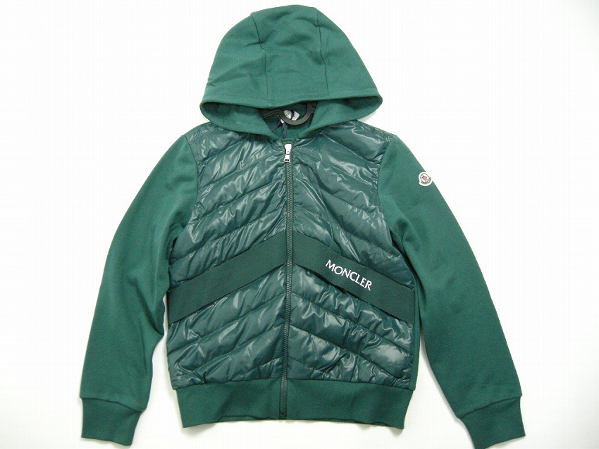 2021最新作】 MONCLER モンクレール SWEAT SHIRT スウェット切替ダウン