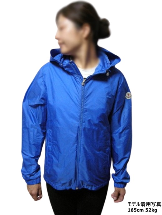 MONCLER/モンク軌跡/AIDRIAN GIUBBOTTO/エイドリアン/ボンネットロゴタイプ ナイロン上衣/ナイロンパーカー/上衣/ボンネット付き添い人上衣/キッズ14A大きさ(成年者可)KIDS/キッズ/男の子/お嬢さん/ちびっ子/2023SS/春夏/73J青碧/大きさ14A (レディース1-2 M好いかげんに)】