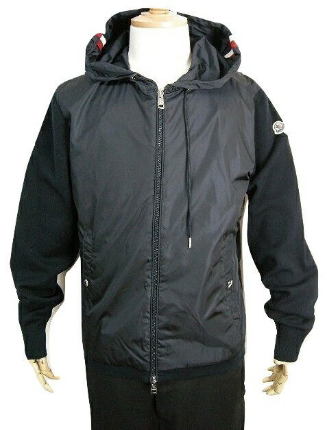 楽天市場】【MONCLER/モンクレール/星柄ウールニットパーカー/メンズ