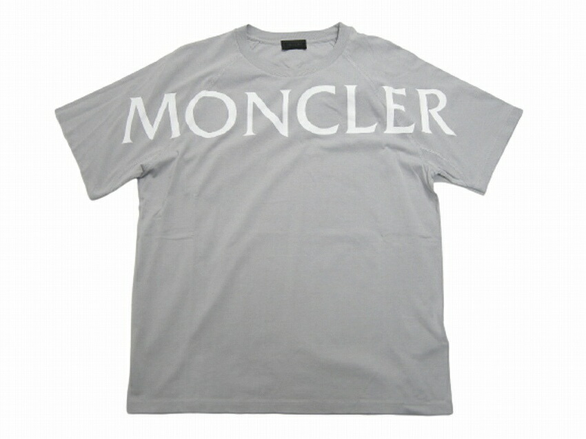 モンクレール Tシャツ ロゴ ワッペン ホワイト 近年モデル MAGLIA モンクレール Tシャツ ワッペン ロゴ MAGLIA T-SHIRT M
