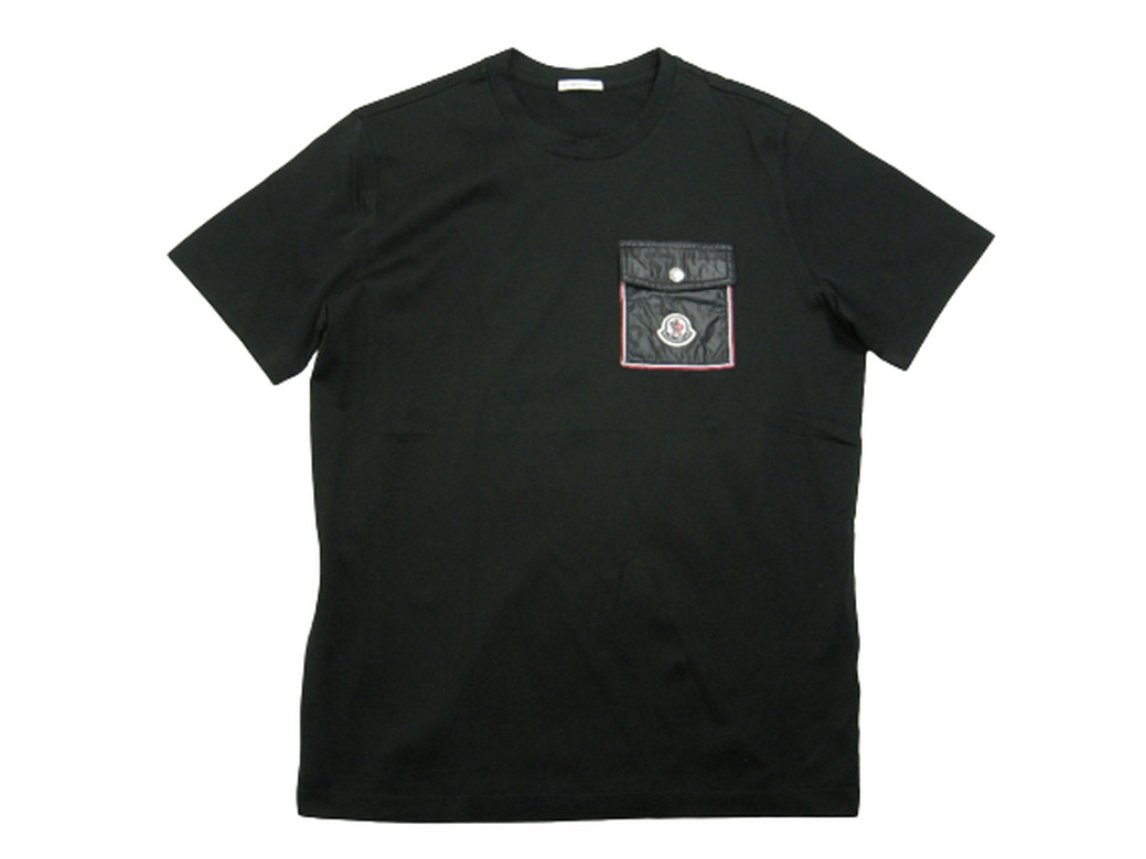 即発 MONCLER Tシャツ 8C00004 999ブラック Moncler Men's Short Sleeve T-Shirt 8C00004 89A17 999 | eBay