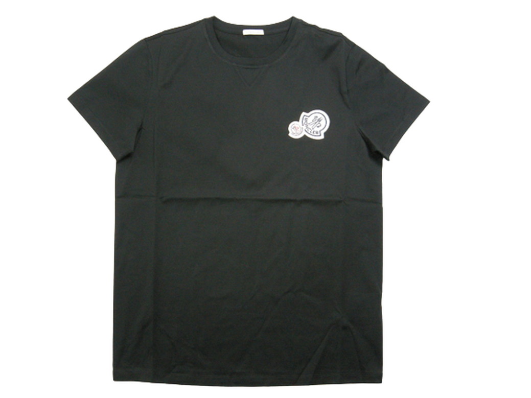 楽天市場】【MONCLER/モンクレール/MAGLIA T-SHIRT/2連ロゴワッペンT