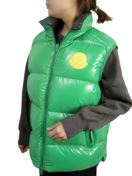 【MONCLER/モンク軌跡/GENIUS/天賦の才/1952/SUMIDO GILET/スミド ジレ/落ち込むより良い/DOWN VEST/メンズ/2022-2023AW/秋冬/834/緑であること系/大いさ2/3/4】