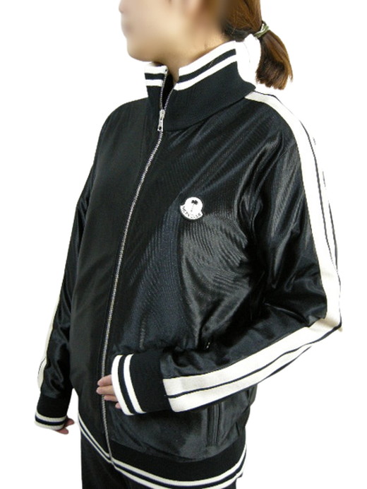 【MONCLER/モンクレール/GENIUS/ジーニアス/8 Palm Angels/パームエンジェルス/TRACK ZIP UP/トラックジャケット/ジャージ/ジップアップパーカー/スウェットシャツ/ジャージ/メンズ/レディース/ジェンダーレス/2022-2023AW/秋冬/999/ブラック/黒/サイズS/M/L 8G00002-M2522】|micce店