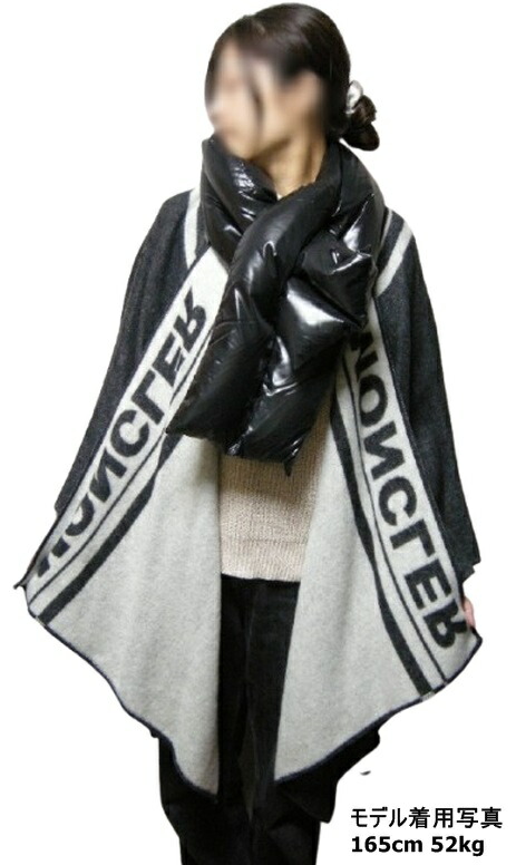 楽天市場】【MONCLER/モンクレール/SCIARPA/デカロゴ付きダウン