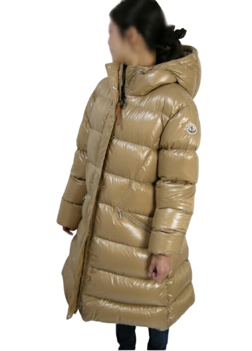 【MONCLER/モンクレール/BELLEVUE GIUBBOTTO/ベッレブー/ベルト付きダウンコート/ロングダウンコート/ダウンジャケット/ダウンパーカー/レディース/2024-2025AW/秋冬/226/ベージュ系/サイズ4 (日本女性XL-XXL相当)】|micce店